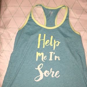 Fitness tank top from Walmart